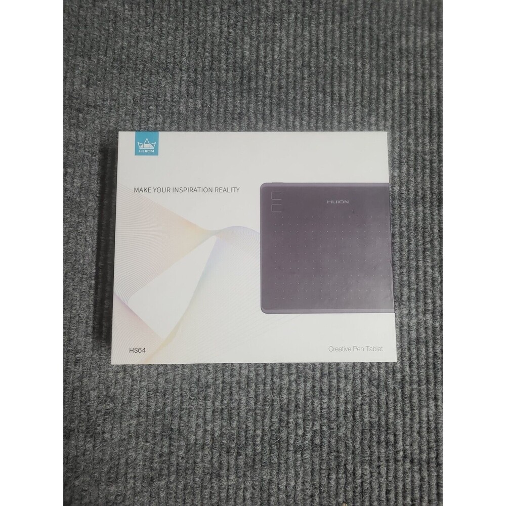 Huion HS64 Graphic Drawing Tablet 8192 Battery-free Pen 4 Hot Keys Android Mode‎